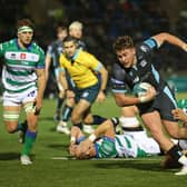 Glasgow Warriors' Ollie Smith impressed in the win over Benetton and has been called into the Scotland squad. (Photo by Craig Williamson / SNS Group)