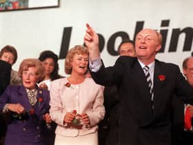 Labour leader Neil Kinnock looked set to become the next Prime Minister in the run-up to the 1992 general election, won by John Major's Conservatives (Picture: Michael Stephens/PA)