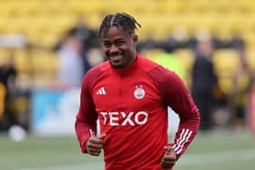 Aberdeen striker Duk is a reported transfer target for clubs in the English Championship. (Photo by Mark Scates / SNS Group)