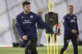 Blair Kinghorn misses out for Scotland due to a knee injury, with Kyle Rowe taking his place at full-back.