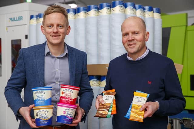 Stuart Common (left) will take on the role of Managing Director while Mac Mackie will be become Chairman. (Photo: Ross Johnston/Newsline Media)
