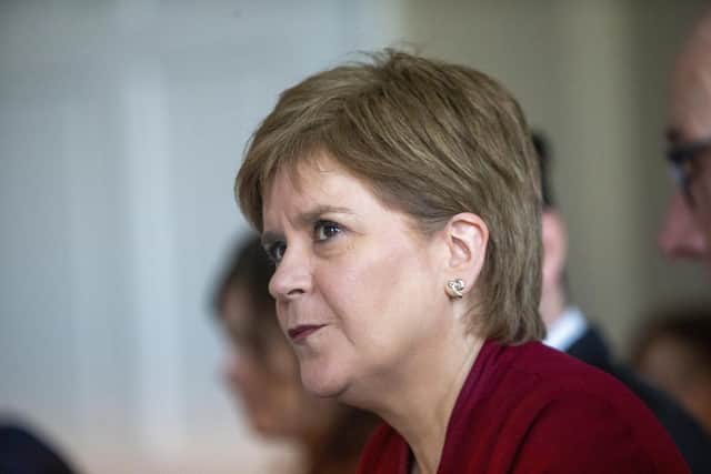 Former First Minister Nicola Sturgeon.