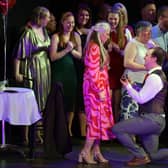 A scene from a dress rehearsal of Sunshine On Leith at Larbert Musical Theatre (Picture: Michael Gillen)