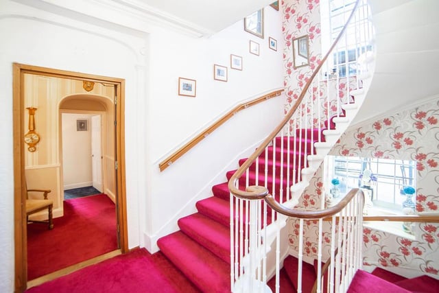 Hall and staircase.