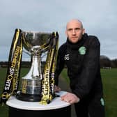 Caretaker boss David Gray will lead Hibs into the Premier Sports Cup final against Celtic on Sunday. (Photo by Paul Devlin / SNS Group)