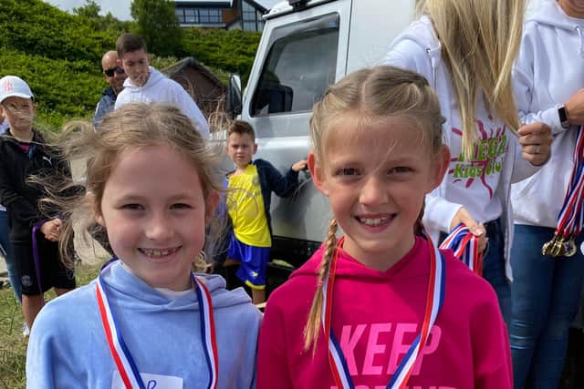 Bonnie Thain and Freya Buchan.