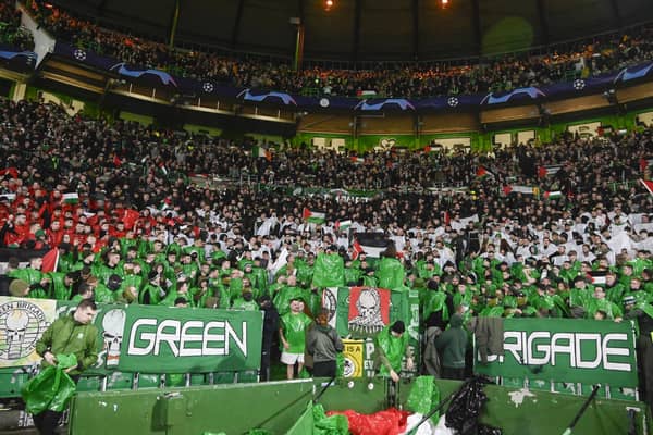 Celtic fan group The Green Brigade have been banned from home and away matches. (Photo by Rob Casey / SNS Group)