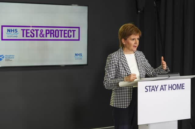 The 'Test and Protect' system was launched in May