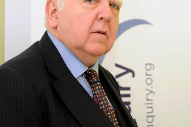 Edinburgh Tram Inquiry chairman Lord Hardie in 2014. Picture: Lisa Ferguson