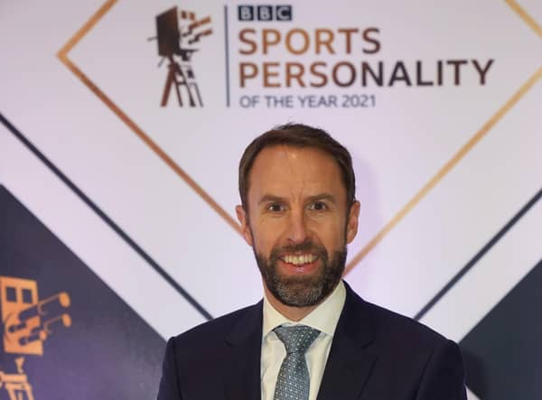 Gareth Southgate on the red carpet prior to the BBC Sports Personality of the Year Awards 2021. Picture: David Davies/PA Wire.