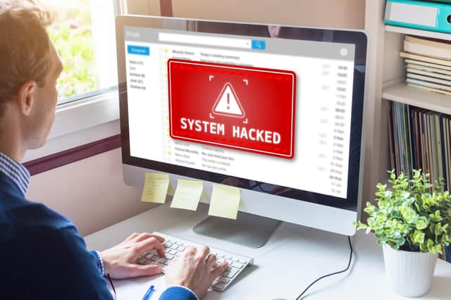 Cyber attacks can result in personal data breaches.