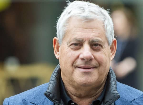 Sir Cameron Mackintosh was in Edinburgh to announce the Scottish premiere of musical sensation Hamilton in 2024. Picture: Lisa Ferguson