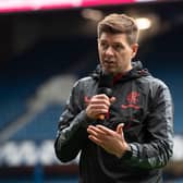Rangers manager Steven Gerrard