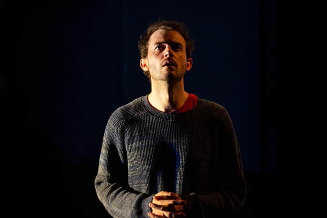 Michael Marcus in Who Killed My Father at Tron Theatre, Glasgow PIC: Emily Macinnes