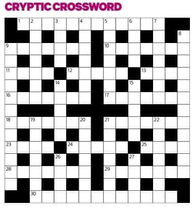 Tuesday's crossword