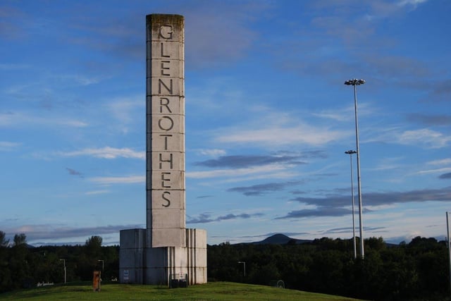 The Fife town of Glenrothes has a population of 38,360.