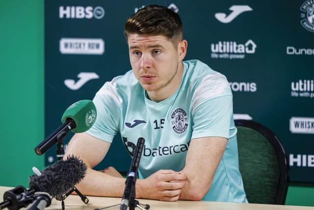 Kevin Nisbet has spoken on his Hibs future.  (Photo by Mark Scates / SNS Group)