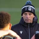 Glasgow Warriors head coach Franco Smith during a training session at Scotstoun Stadium this week. (Photo by Ross MacDonald / SNS Group)