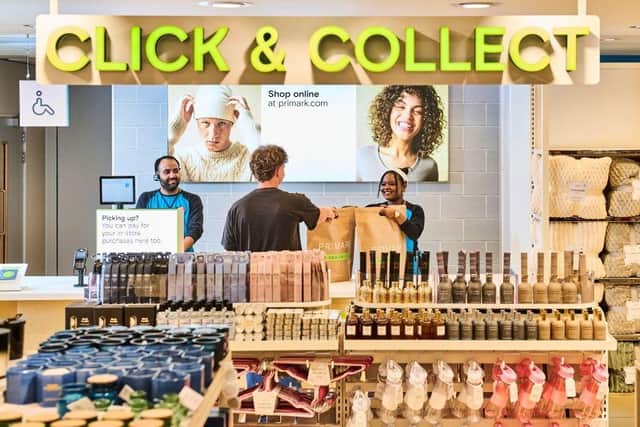 Primark’s Click & Collect service launches in Primark’s 21 Scottish stores today