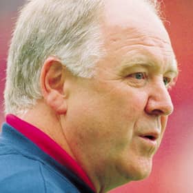 Craig Brown at the FIFA 2002 World Cup Qualifier against Croatia at Hampden Park in 2001 (Picture: Stu Forster /Allsport)