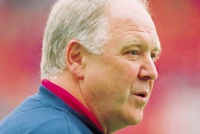 Craig Brown at the FIFA 2002 World Cup Qualifier against Croatia at Hampden Park in 2001 (Picture: Stu Forster /Allsport)