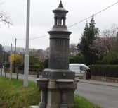 The James Hunter Fountain in Banchory