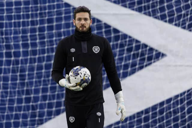 Scotland goalkeeper Craig Gordon has only made two Hearts appearances this year since returning from injury.