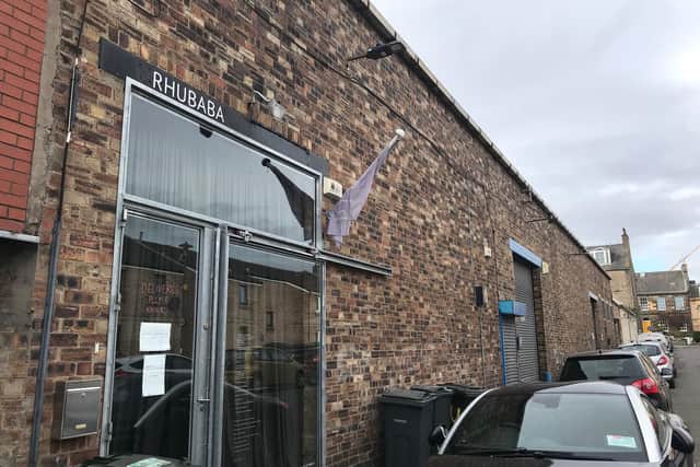 Rhubaba has been based at the warehouse on Arthur Street in Leith since 2010.