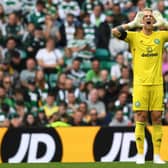 Celtic's Joe Hart isn't shouting from the rooftops about returning to the Champions League when the draw won't be made until Thursday and the first group game is two-and-a-half weeks away. (Photo by Craig Foy / SNS Group)