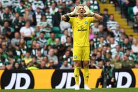 Celtic's Joe Hart isn't shouting from the rooftops about returning to the Champions League when the draw won't be made until Thursday and the first group game is two-and-a-half weeks away. (Photo by Craig Foy / SNS Group)