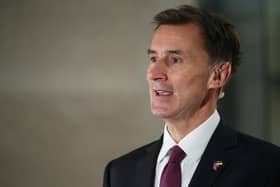 Chancellor Jeremy Hunt. The International Monetary Fund said it is not expecting the UK to enter a recession this year.