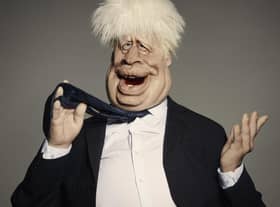 Handout photo issued by Avalon of a puppet with the likeness of Boris Johnson