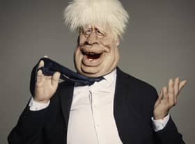 Handout photo issued by Avalon of a puppet with the likeness of Boris Johnson