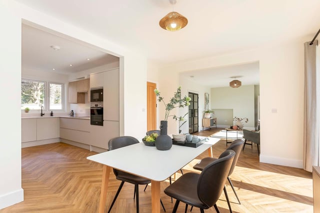 Dining area in Primrose Drive