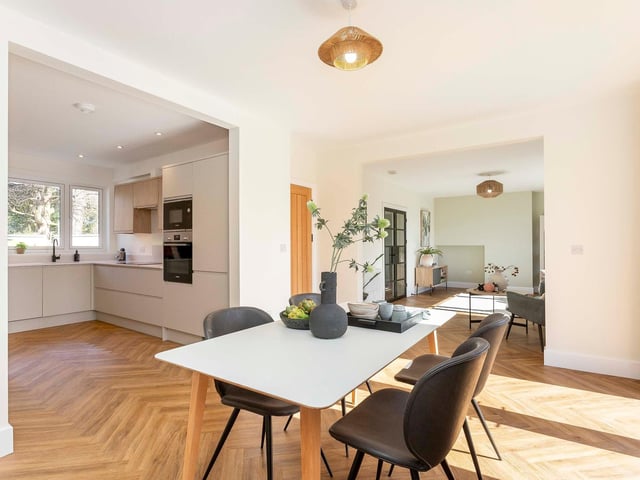 Dining area in Primrose Drive