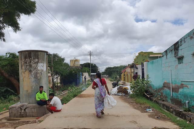 L Kumar's village in Karnataka. Picture: Sibi Arasu