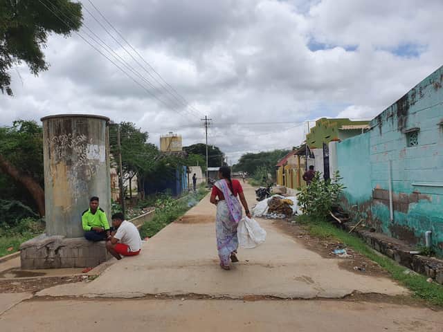 L Kumar's village in Karnataka. Picture: Sibi Arasu
