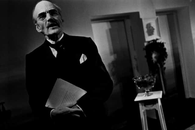 Giles Havergal in his one-man Death in Venice