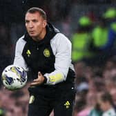 Celtic manager Brendan Rodgers during the friendly win over Atletic Club Bilbao.