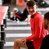 Calvin Ramsay has been pulled out of Liverpool pre-season training after club medics discovered an undiagnosed injury. (Photo by Andrew Powell/Liverpool FC via Getty Images)