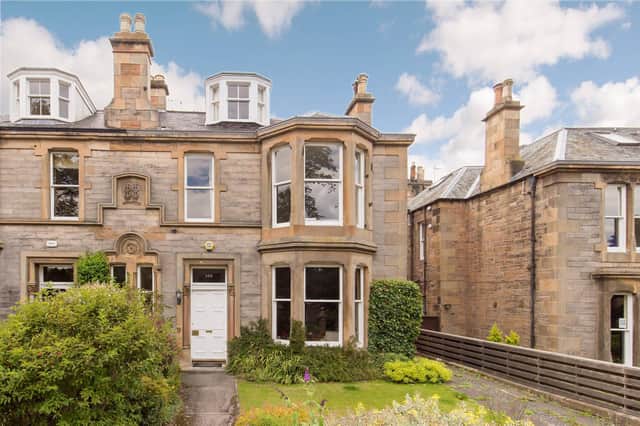 A six-bedroom home in Edinburgh that has been sold by Lindsays for 18 per cent above its offers over price. Picture: contributed.