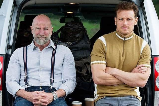 Sam Heughan and Graham McTavish’s on travel show exploring Scotland
PIC: Starz