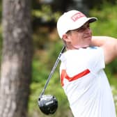 Calum Hill, pictured playing in last month's Korea Championship Presented by Genesis at Jack Nicklaus GC, just missed out on securing a spot in the US Open in Los Angeles next month. Picture: Chung Sung-Jun/Getty Images.