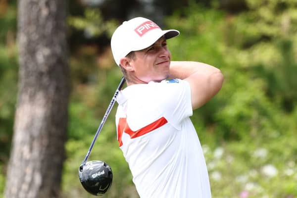 Calum Hill, pictured playing in last month's Korea Championship Presented by Genesis at Jack Nicklaus GC, just missed out on securing a spot in the US Open in Los Angeles next month. Picture: Chung Sung-Jun/Getty Images.