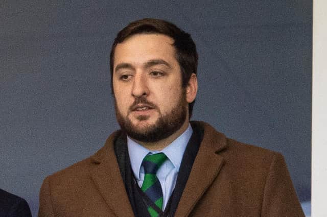 Ian Gordon is part of Hibs' recruitment department.