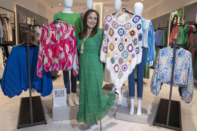 Helen Wight, manager of the newly-opened Vanilla fashion store at Braehead shopping centre, Glasgow. Picture: Jeff Holmes