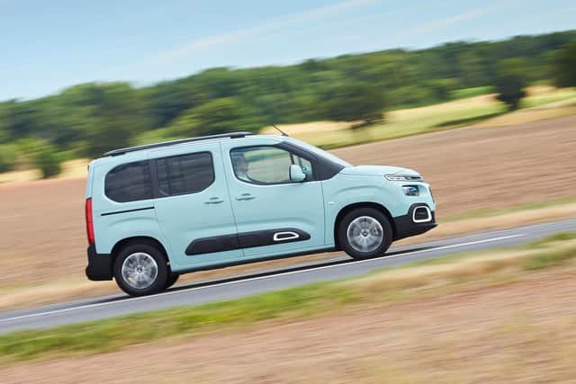 The Berlingo's looks have improved but there's no hiding its roots as a van