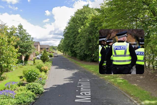 The body of a woman has been found on a footpath in the east end of Glasgow.