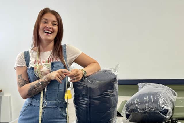 Ootsider’s master seamstress Toni-Leigh Hogarth.