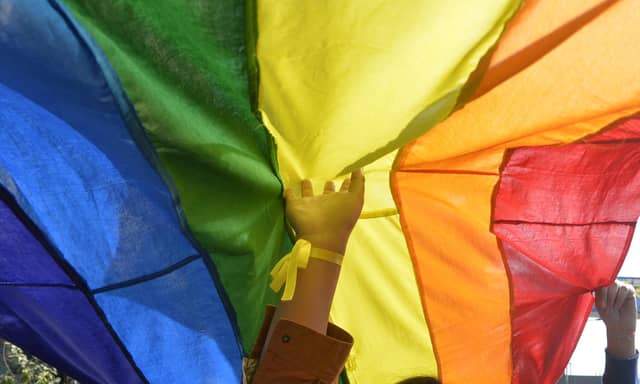 The NHS pride pin has sparked controversy